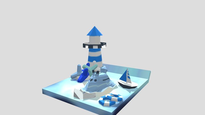 256polygon 3D models - Sketchfab