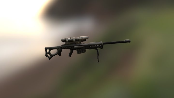 SNIPER 3D Model