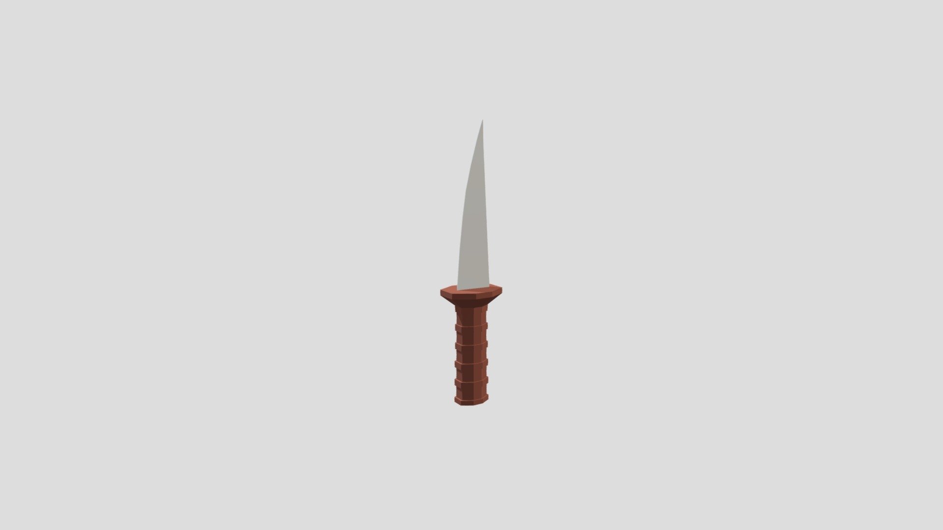 Low Poly Knife