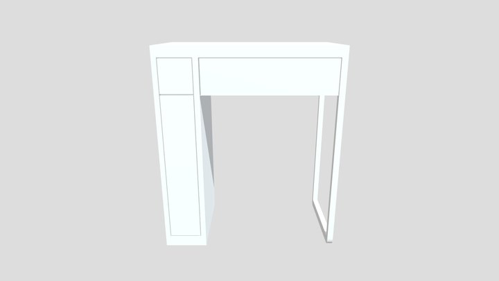 Aug25 - Object 4 - Desk 3D Model