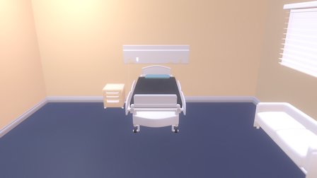 VR Hospital Training 3D Model