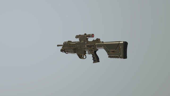 Rifle 3D Model
