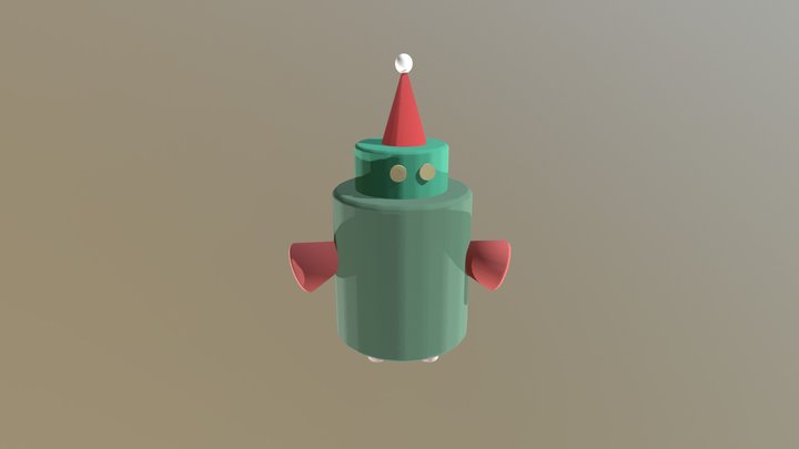 Santabot To Unity 3D Model