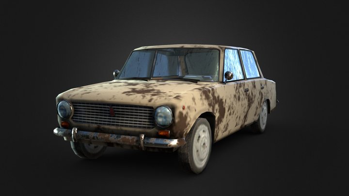 VAZ 2101 3D Model