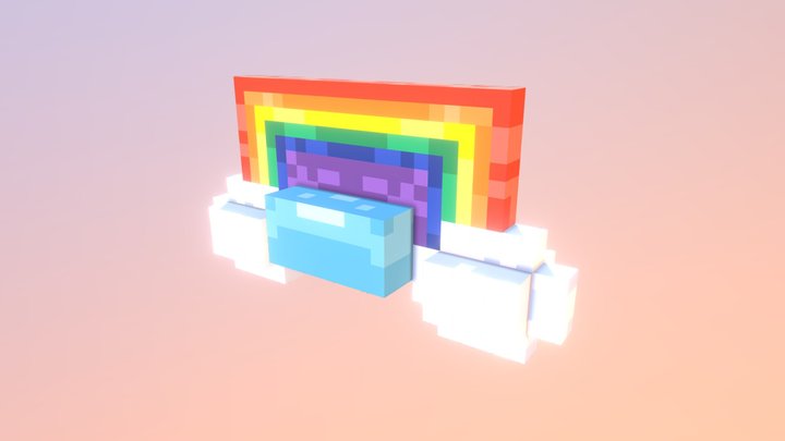 [Pixelar] Pride Month Hat 3D Model