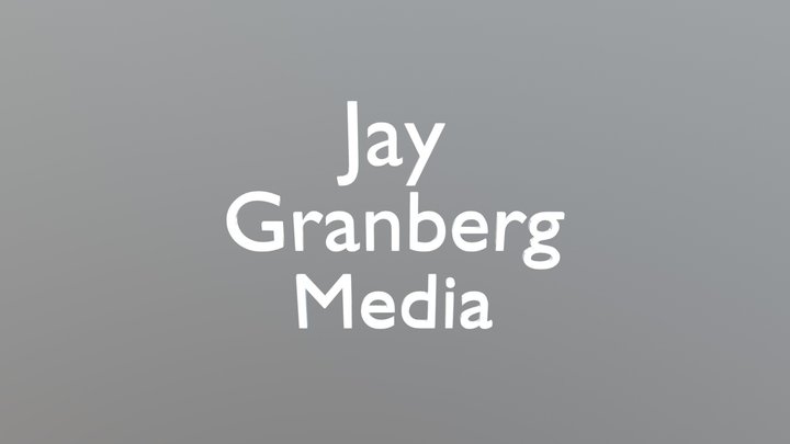 Jay Granberg Media 3D Model