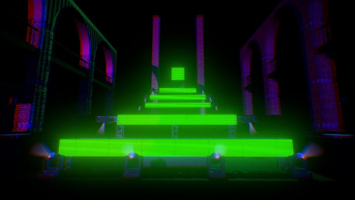 Deep Please - Stage Concept 3D Model