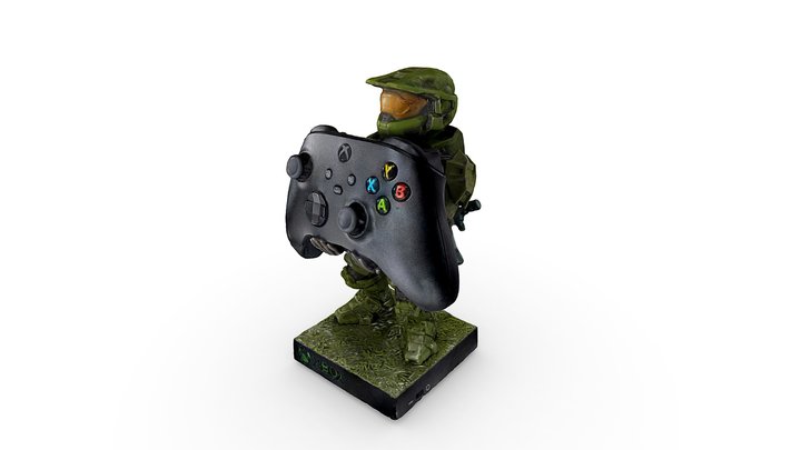 Halo Infinite - Master Chief Controller Holder 3D Model