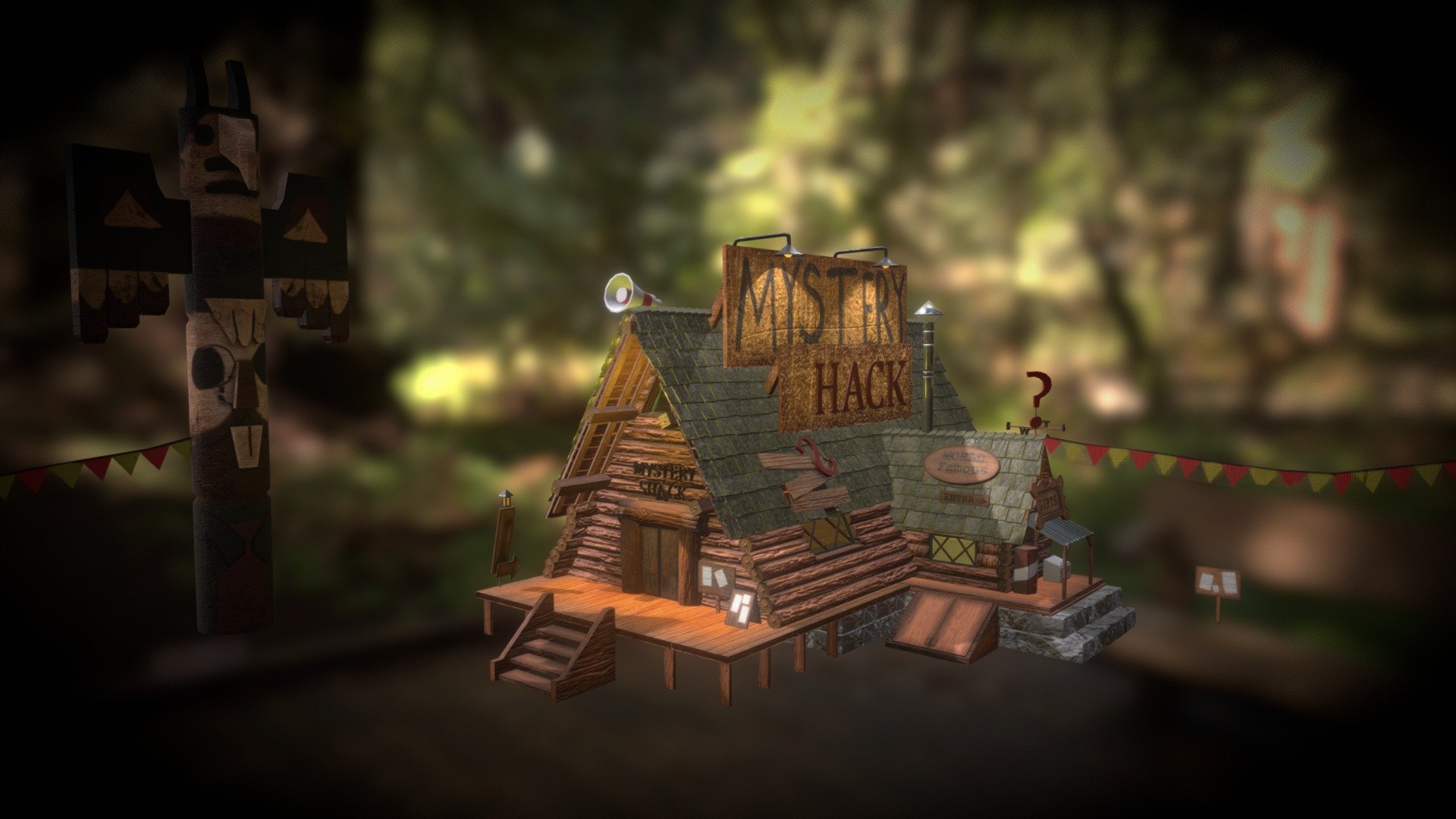 Mystery shack 3d