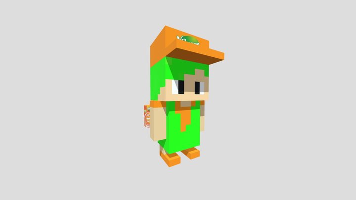 Yomostkun 3D Model