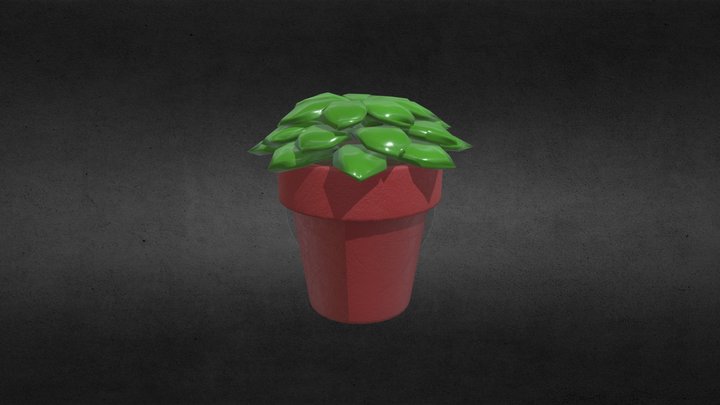 Succulent 3D Model