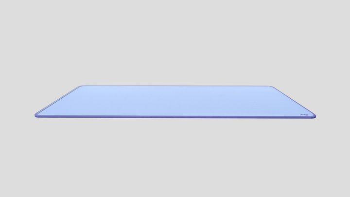 (Free) Logitech DESK MAT - Blue – Free 3D Model STL