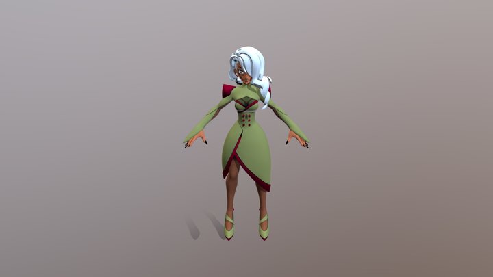 PC _ Computer - Yars Rising - Characters - Mrs_ 3D Model
