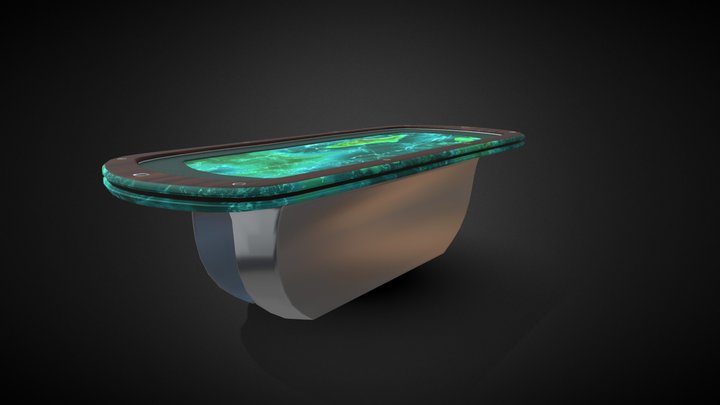Leonard_Garcia_Poker_Table 3D Model