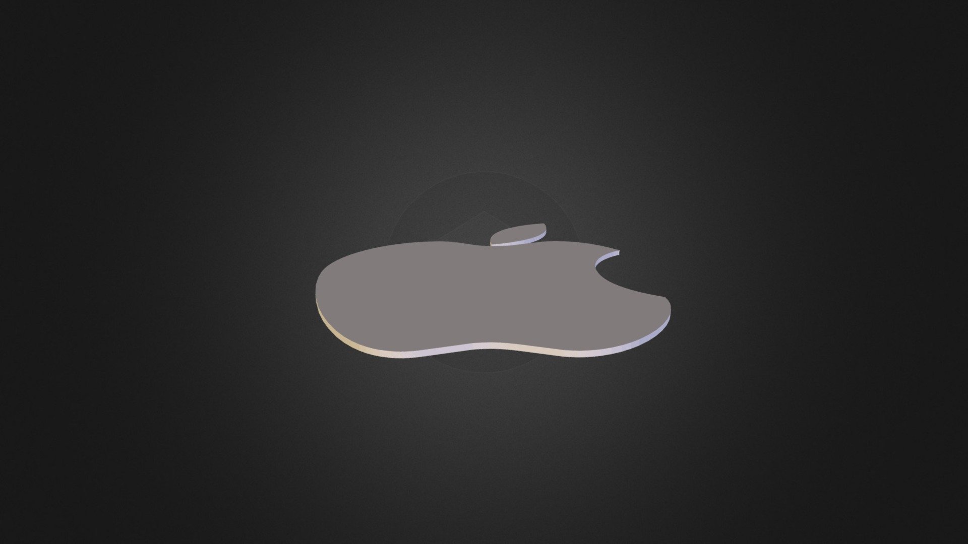 apple logo - 3D model by 3dindustries [95d84a2] - Sketchfab