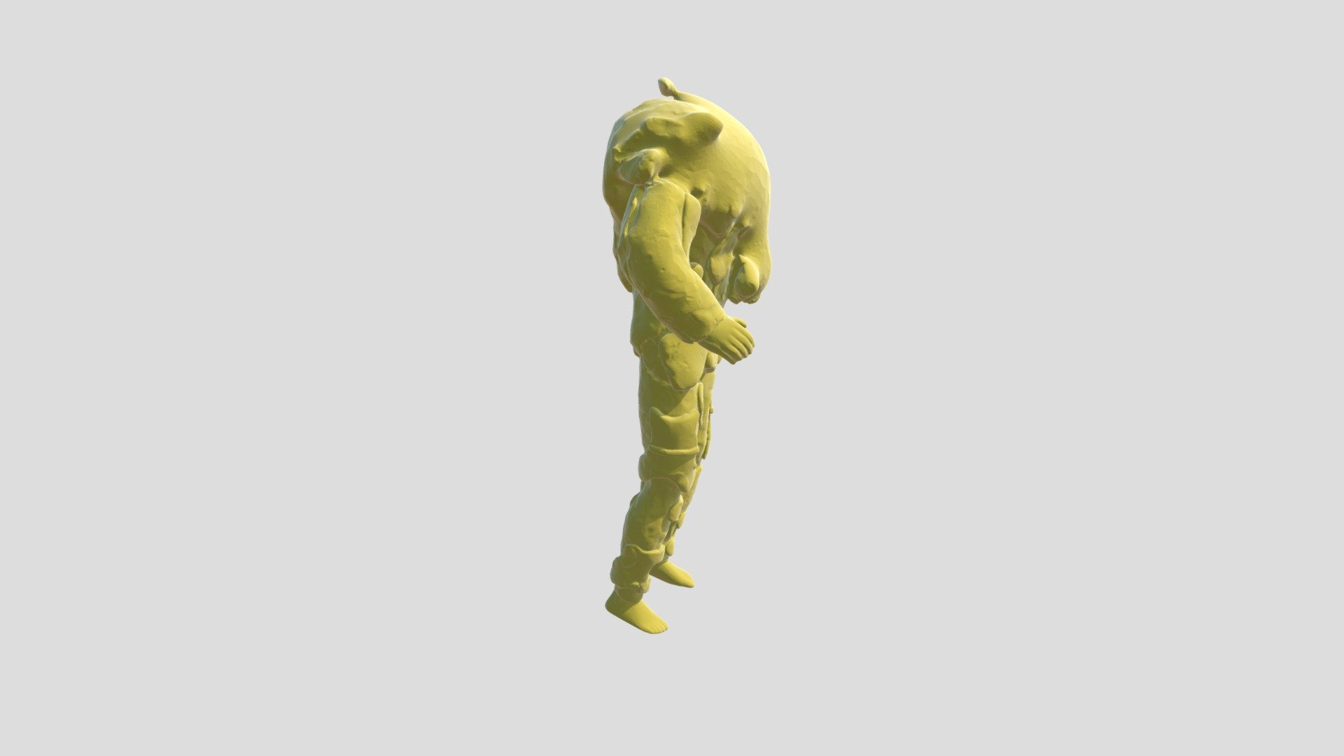 Shoulder Brear Yellow — Sketchfab embed 3D viewer
