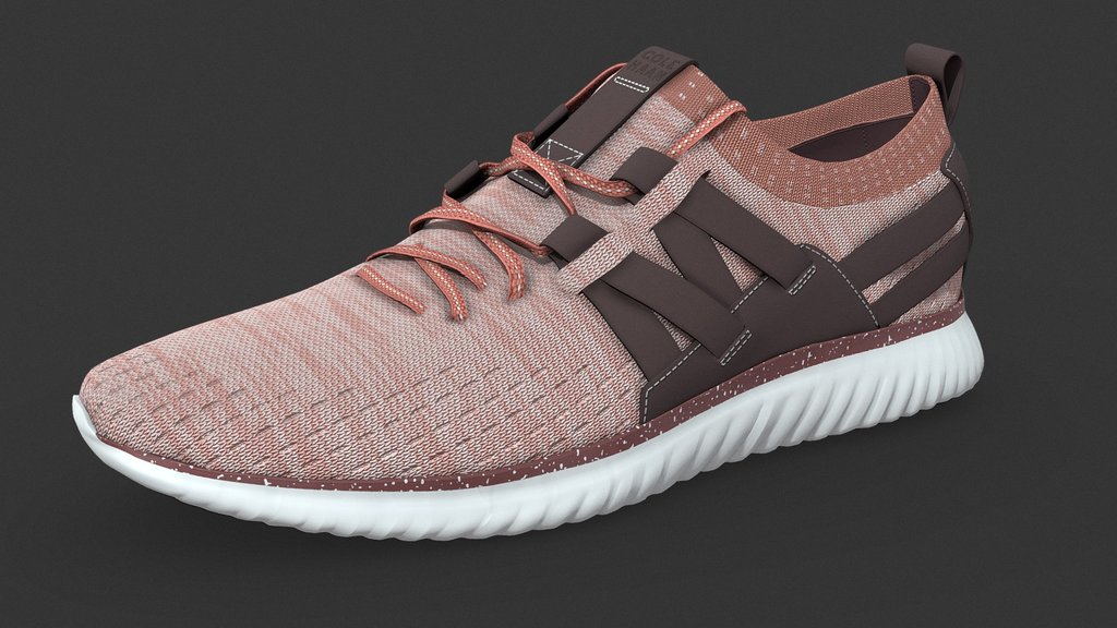 Cole Haan Zerogrand Stitchlite - Peach Knit