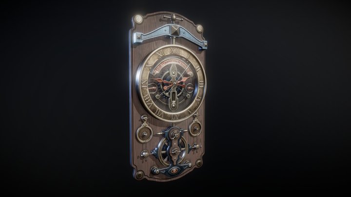 Time Compressor Machine 3D Model