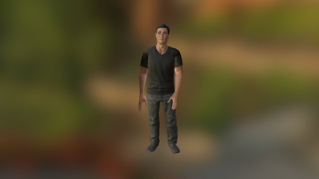 Sit Down / Stand Up 3D Model