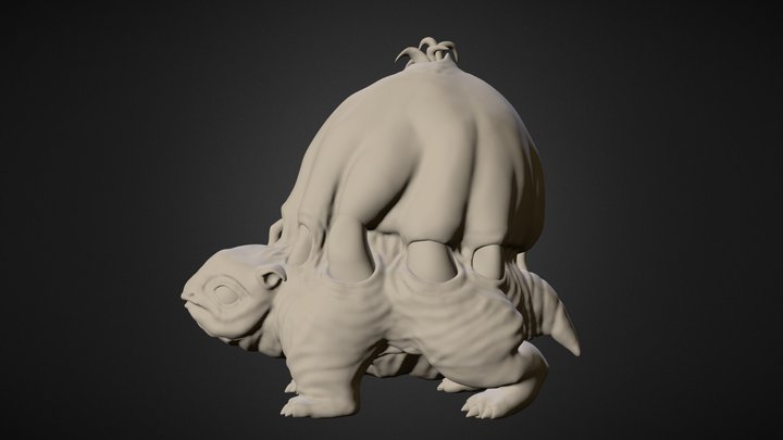 Bulbasaur W.I.P. 3D Model