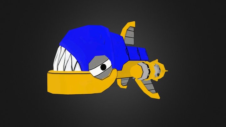 Sharkbot 3D Model