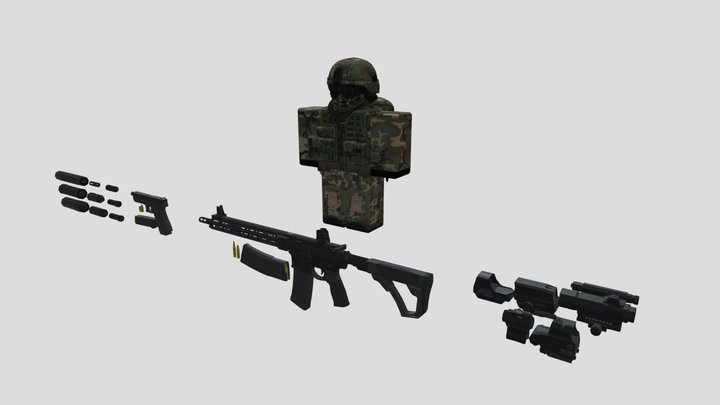 operator. 3D Model