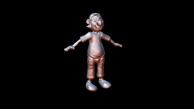 Cartoon character 3D Model