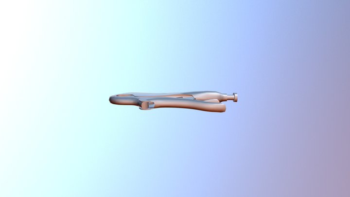 Locking Pliers mechanical Tool 3D Model