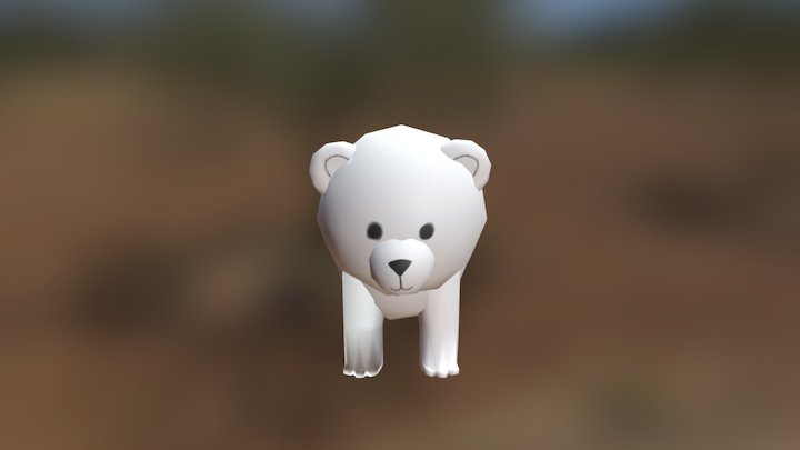 PolarBearCub-WIP 3D Model