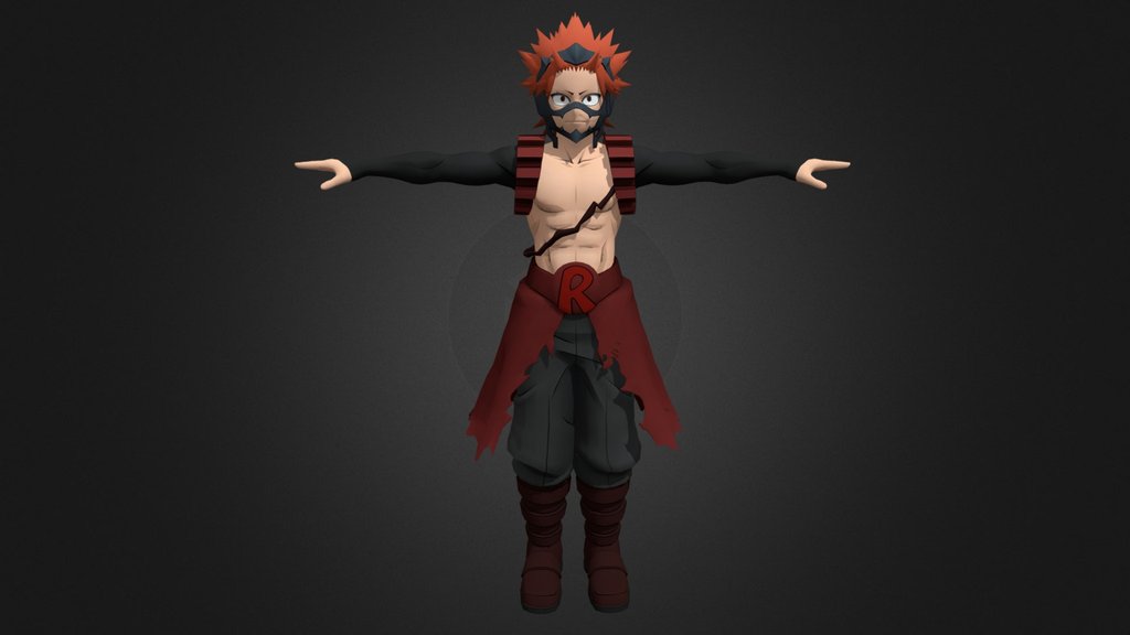 Kirishima Default - My Hero Ultra Rumble