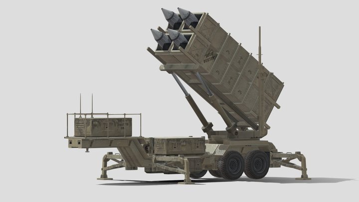 MIM-104 Patriot Air Defense System – Modello 3D gratuito STL