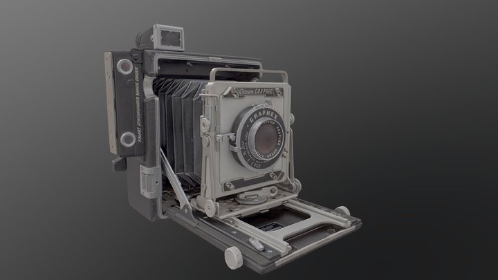Graflex Camera Scann 3D Model