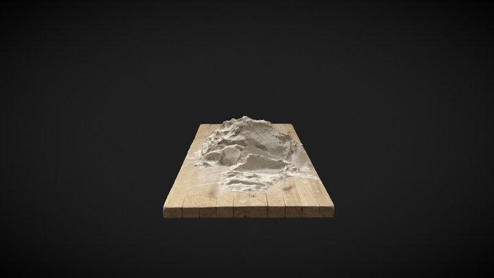 [FREE] Flour pile 3D Model