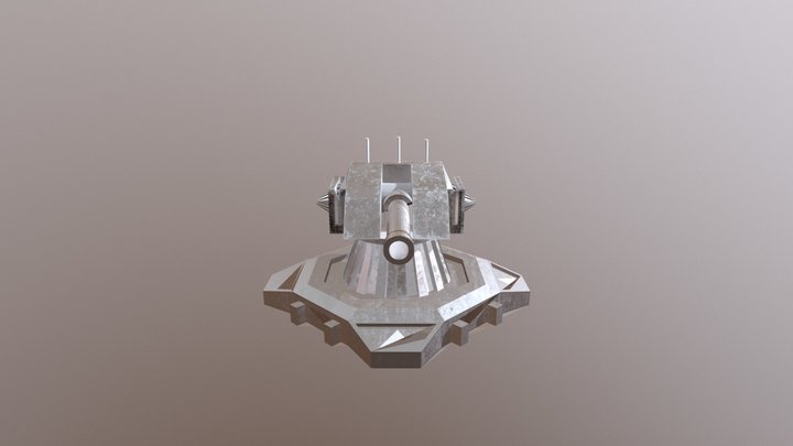 turret 3D Model