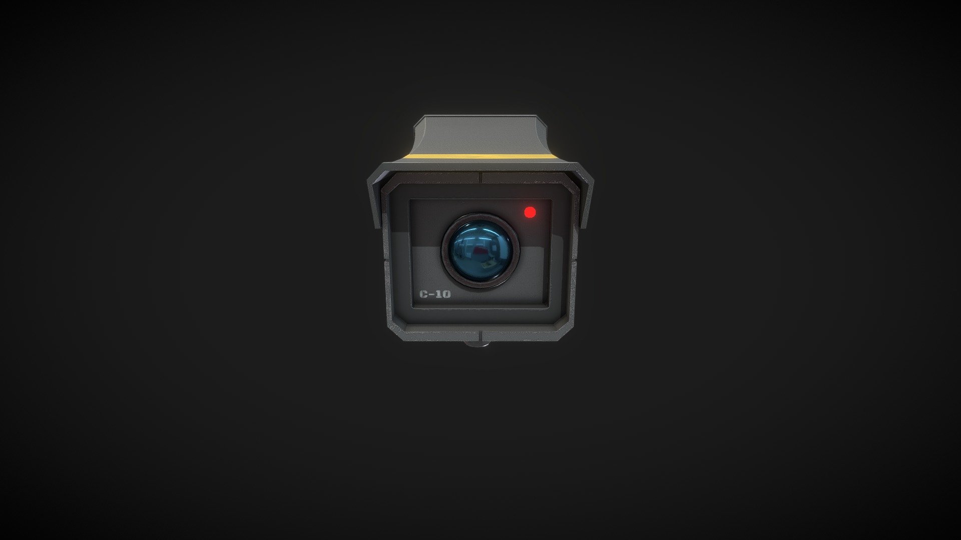 Security Camera Low Poly - 3D model by Auzmaniac20 [95e456d] - Sketchfab