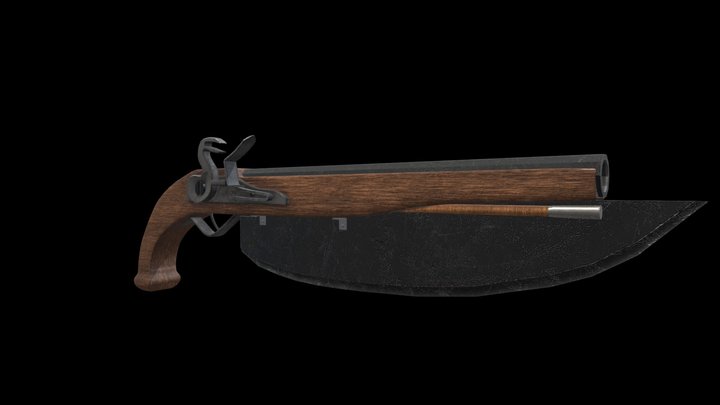 FlintBlade 3D Model