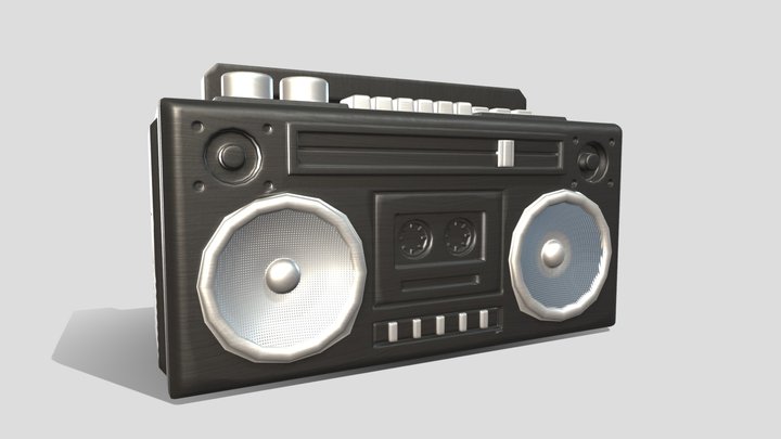 Radio 3D Model