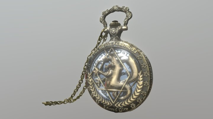 Fullmetal Alchemist Pocket Watch – Modèle 3D gratuit STL