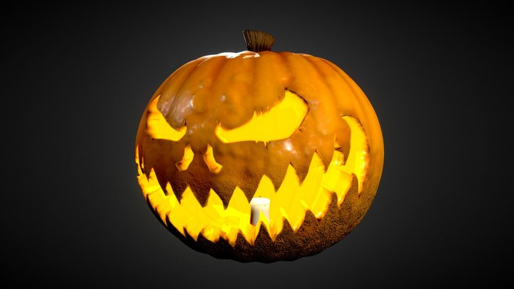 Jack O Lantern 3D Model