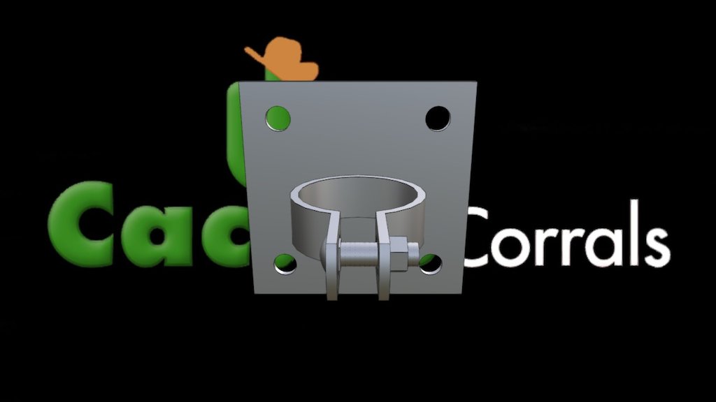 WA1744 Wall Anchor — Sketchfab embed 3D viewer