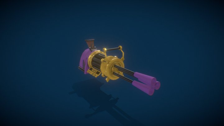 Jinx gun 3D Model