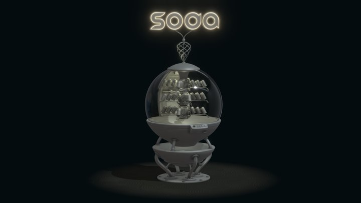 #3December 2023 - The Vendomatic 360 – Modello 3D gratuito STL