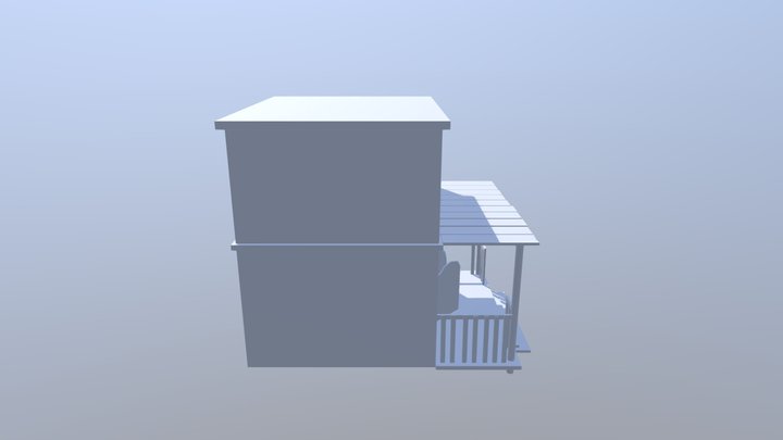 Western house 3D Model