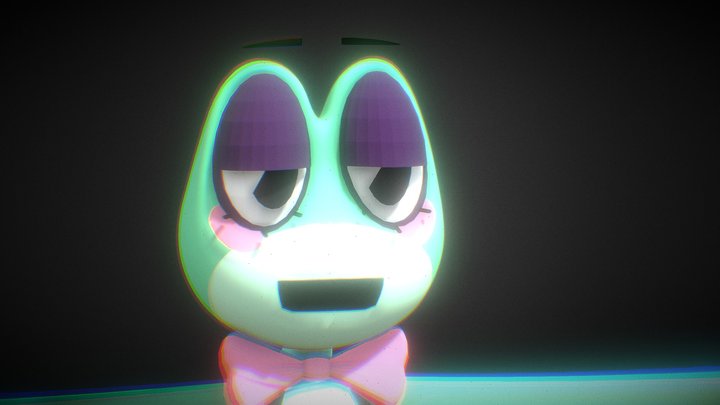 Ribbit 3D Model