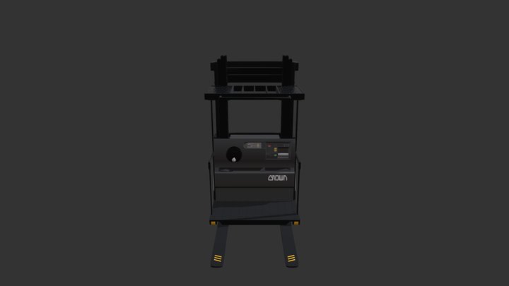 Forklift -Crown SP3500 3D Model