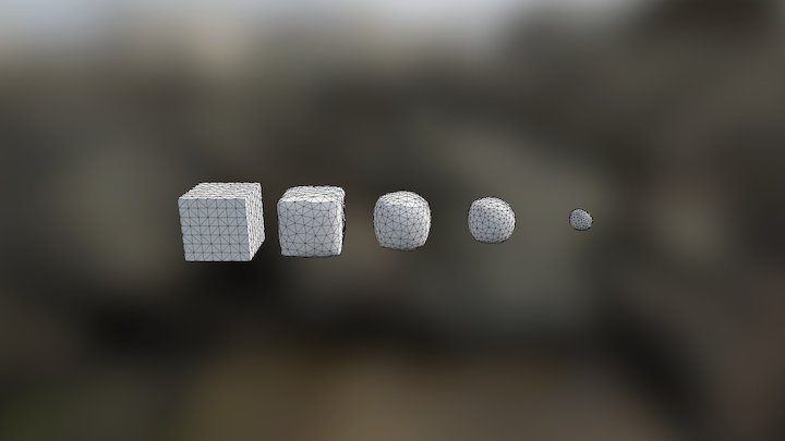 Test Laplacian consistently 3D Model