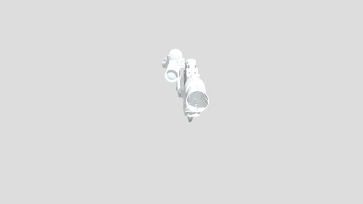 Blaster_Texturas_Cecilia_Alvarado_14579 3D Model