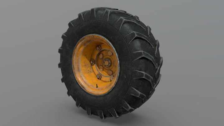 Wheel Mesh 3D Model