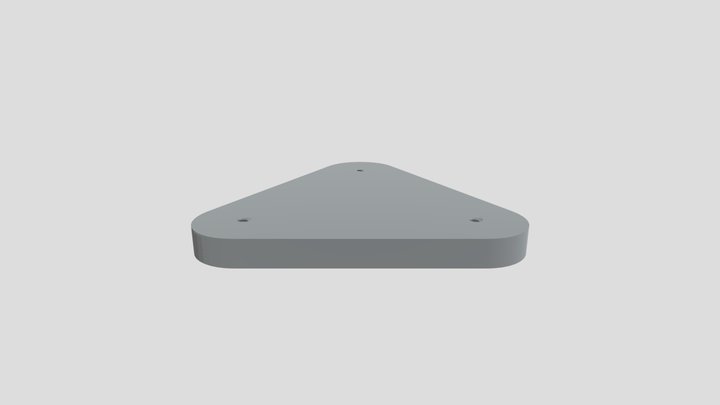 Standard Chip Holder Bottom 3D Model