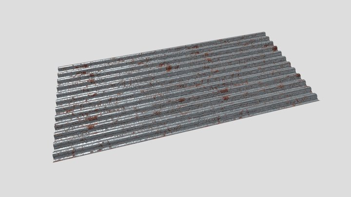 Metal Sheet 3D Model
